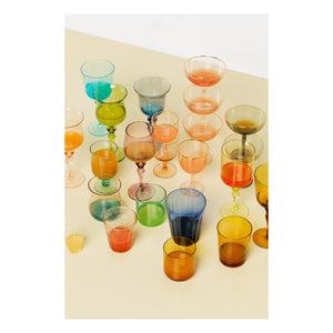 Bitossi - Luca Weingläser Set - 6-teilig | Tintenblau