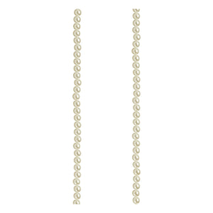 LaCoqueFrançaise - Agathe lange Kette 120 cm | Weiß