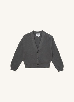 Smallable Kid - Abbey Organische Baumwolljacke | Grau melange