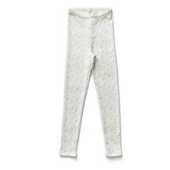 Soor Ploom - Leggings aus Bio-Baumwolle mit Blumenmuster | Ecru