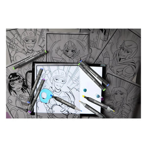 Sycomore - Manga - Leuchttisch- und Marker-Workshop