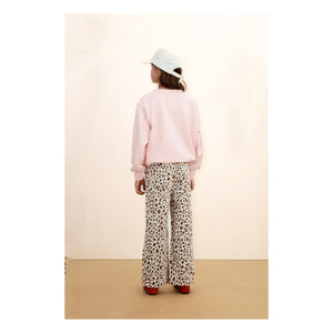 Tinycottons - Flower Sweat Bio-Baumwolle | Blassrosa