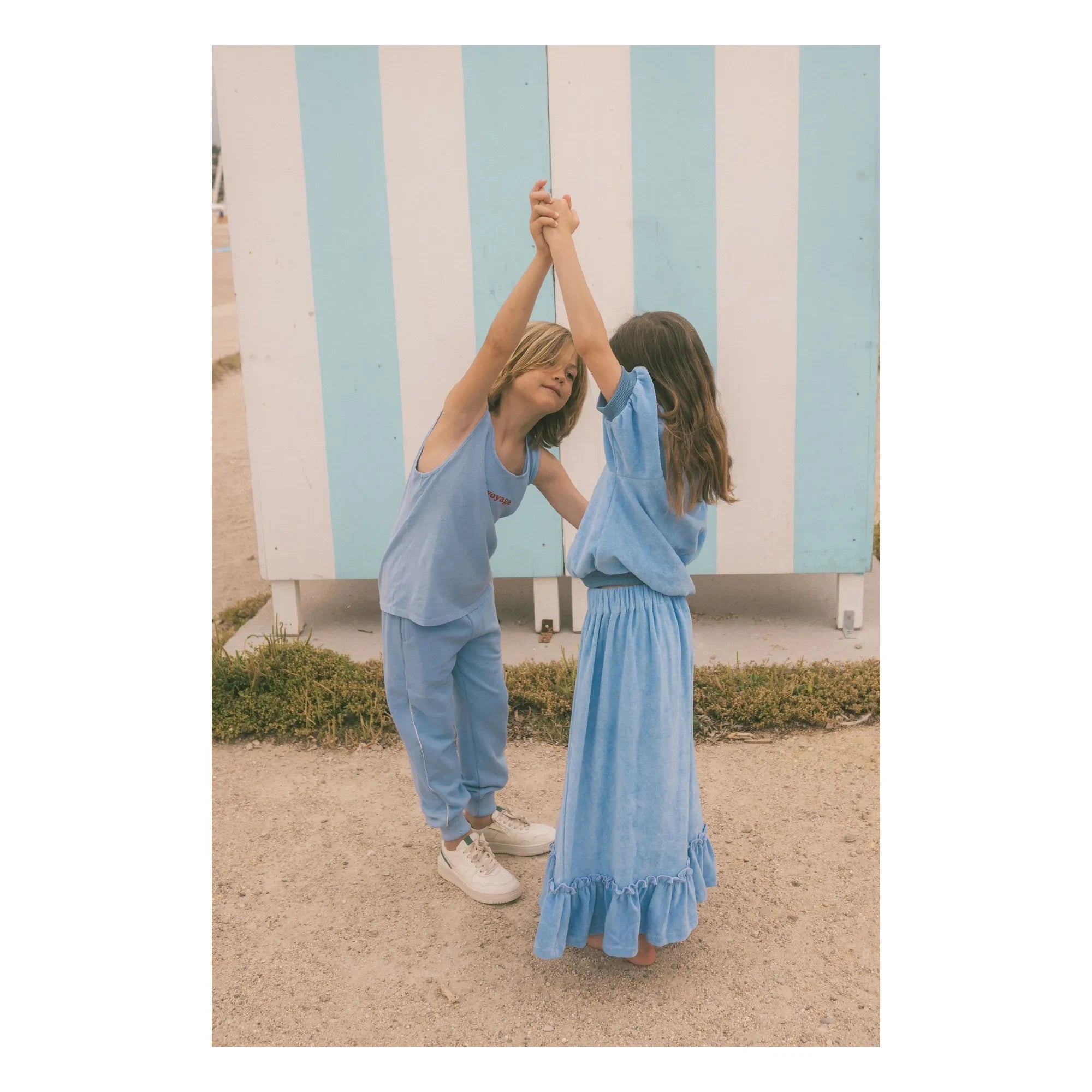 We Are Kids - Harper Bio-Frottee-Rock | Hellblau