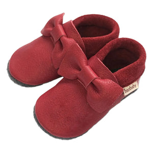 Baobaby - Knot-Hausschuhe | Kirschrot