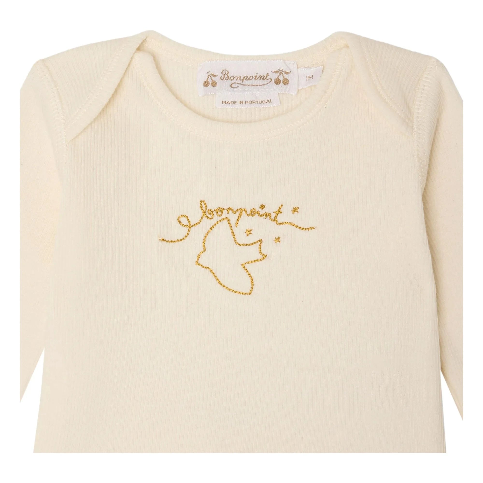 Bonpoint - Timi Set aus Bio-Baumwoll-T-Shirt und Leggings | Braun