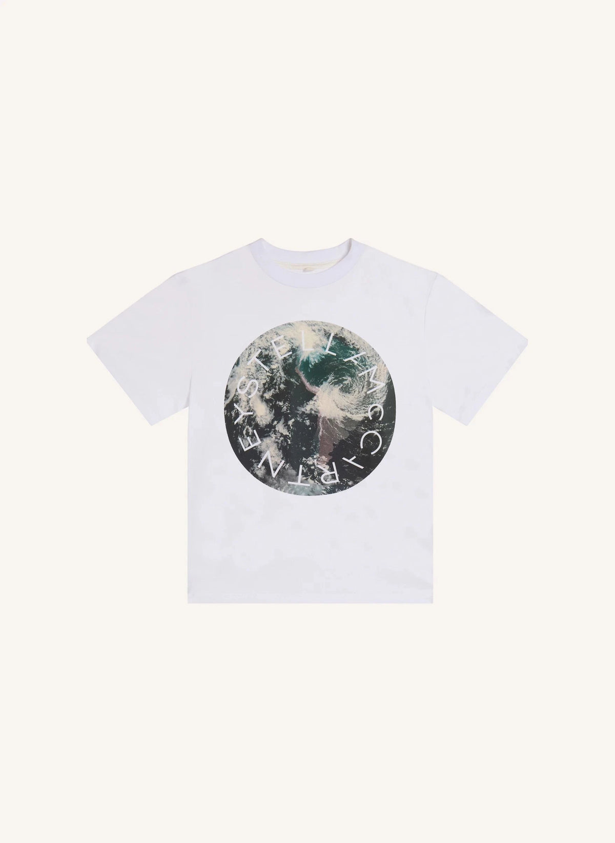 Stella McCartney Kids - Terre Stella Bio-Baumwoll-T-Shirt | Weiß