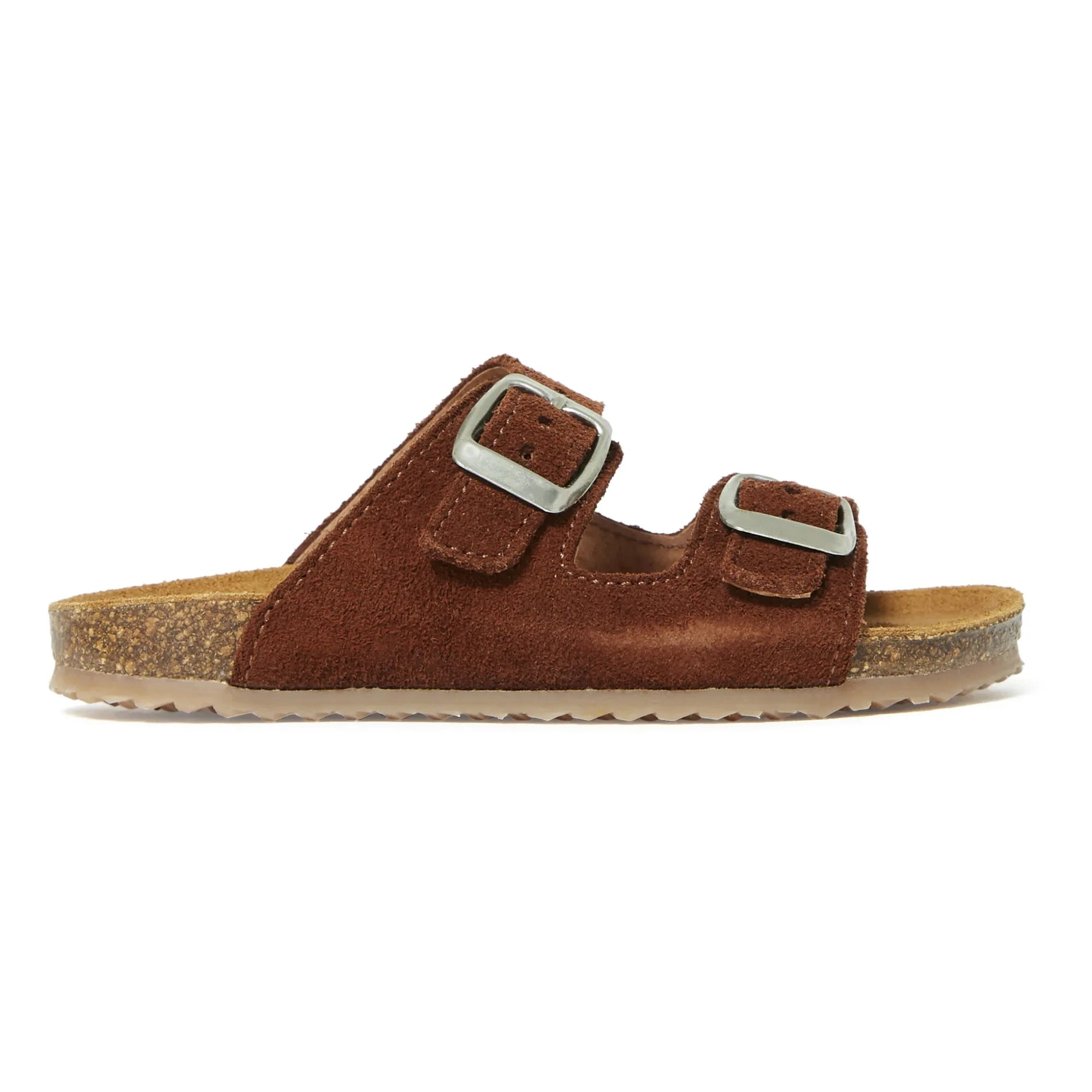Pèpè - Two Con Me - Sandalen mit Doppelschnalle | Braun