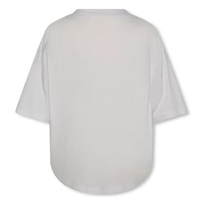 AO76 - True Bird Oversize T-Shirt aus recycelter Baumwolle | Weiß