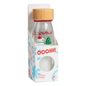 Petit Boum - Winter Sensorsflasche | Weiß