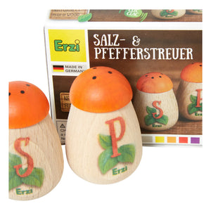 Erzi - Holzspielzeug Salz- und Pfefferstreuer
