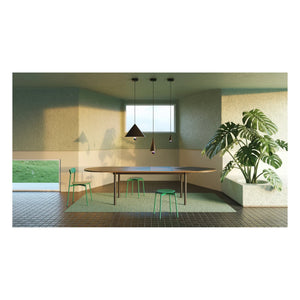 Petite Friture - Cherry Pendelleuchte aus recyceltem Aluminium | Schwarz