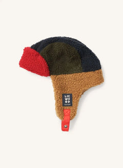 Liewood - Chapka Sherpa Colorblock Bravo Recycelt | Braun