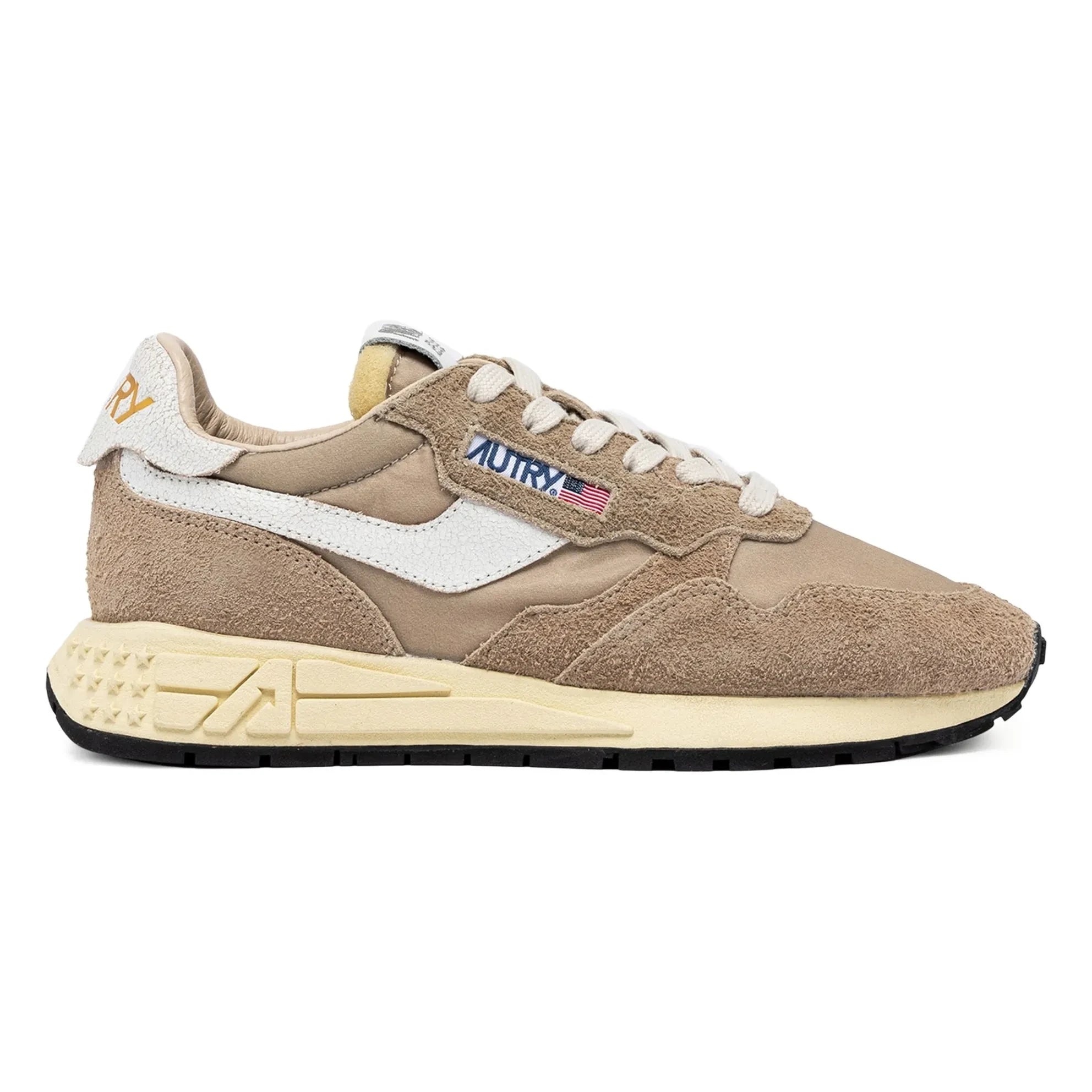 Autry - Reelwind Low Nylon Sneaker | Dunkelbeige
