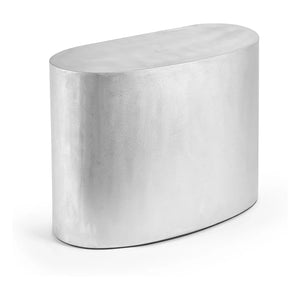 Valerie Objects - Gebürsteter Aluminium-Beistelltisch Assemble, Destroyers/builders | Aluminium