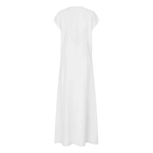 Samsoe Samsoe - Sadaphne Leinenkleid | Weiß