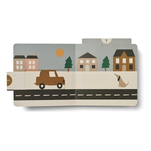 Liewood - Maitland Erstes Lernbuch | Fahrzeuge/Stadtzentrum Mix