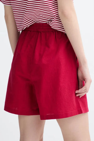 Marc O'Polo Damen Shorts, Leinen