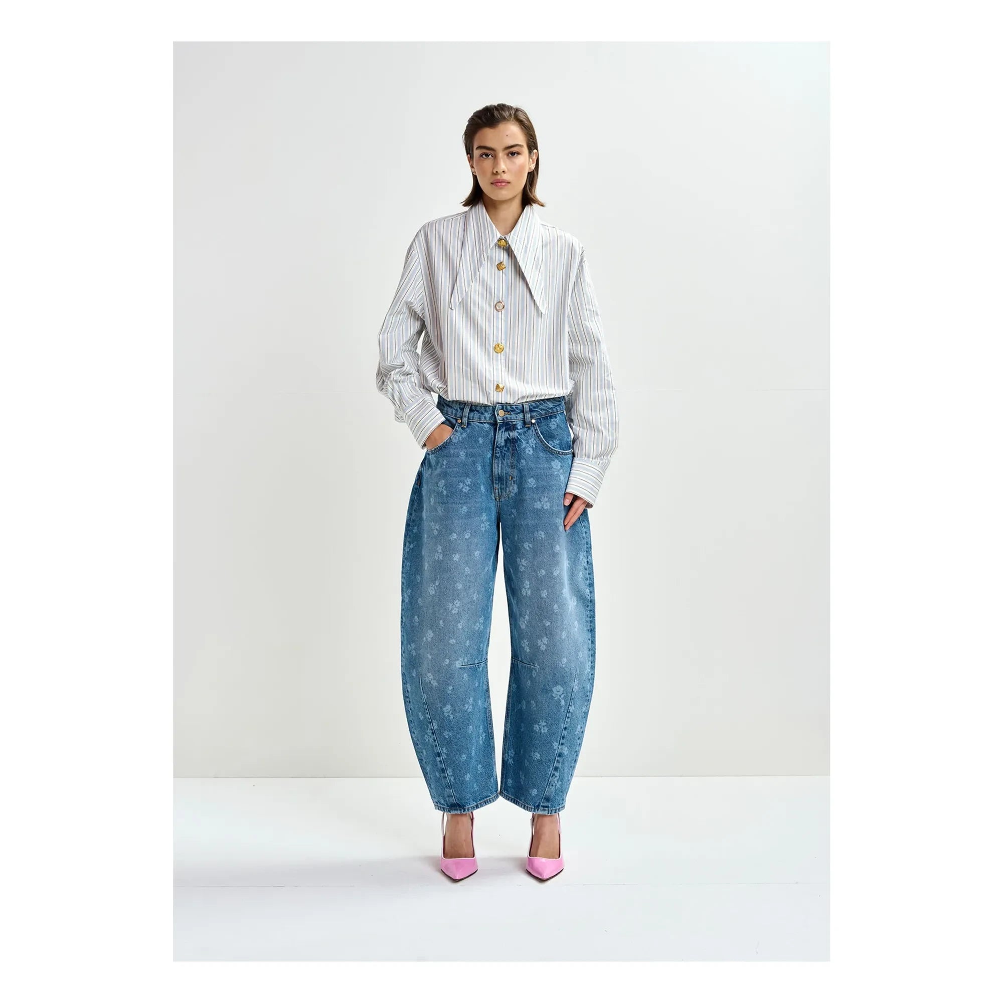 Essentiel Antwerp - Jeans Barrel JO1 | Blau