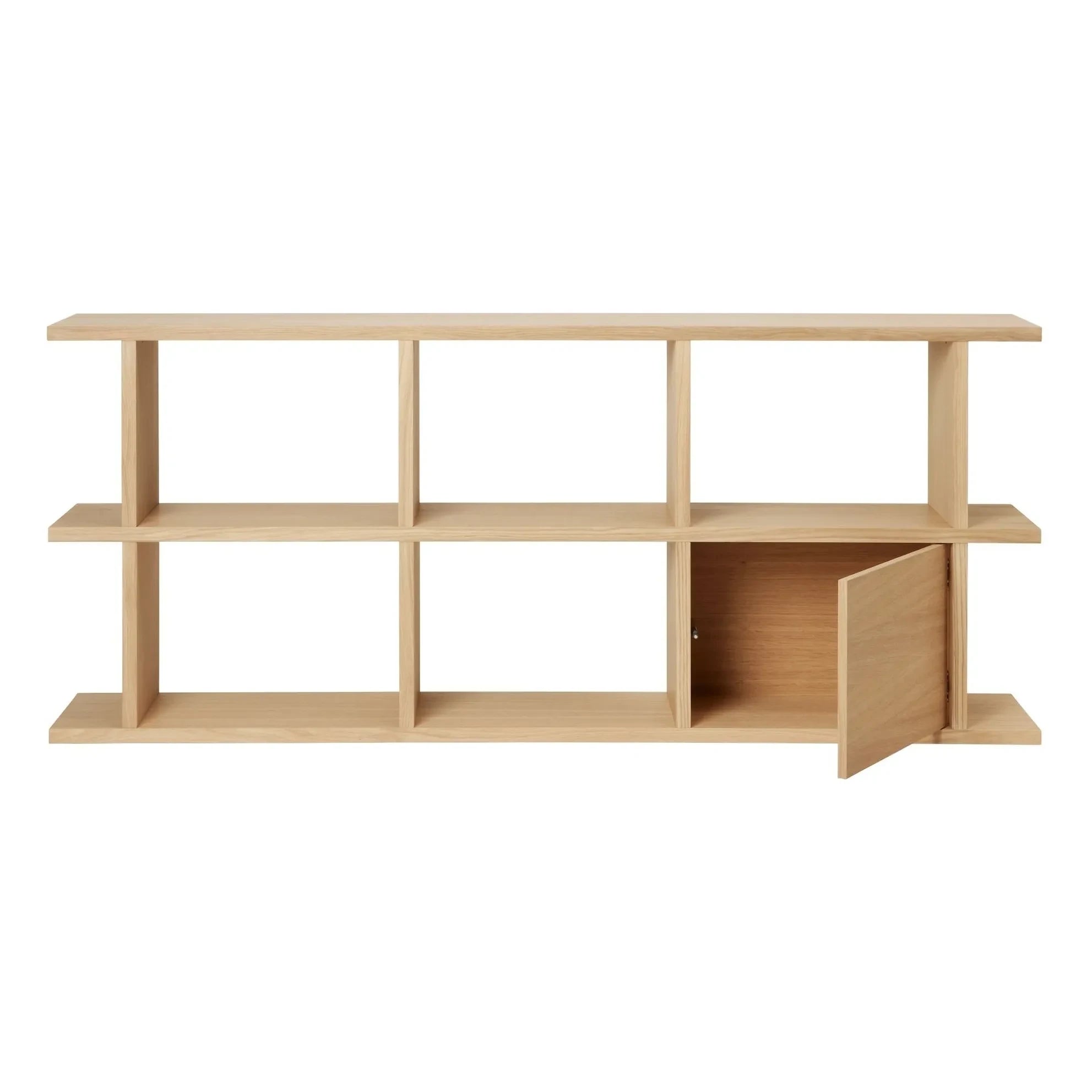 Ferm Living - Holzmodul für Kona Bücherregal | Helle Eiche