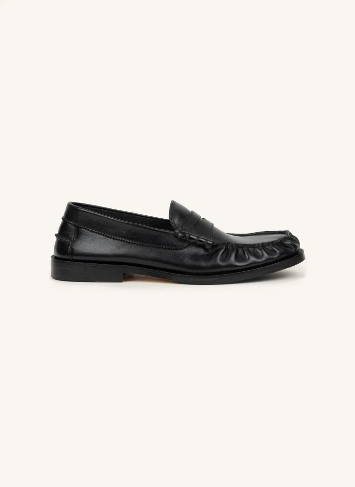 Bobbies - Owen Leder Loafers | Schwarz