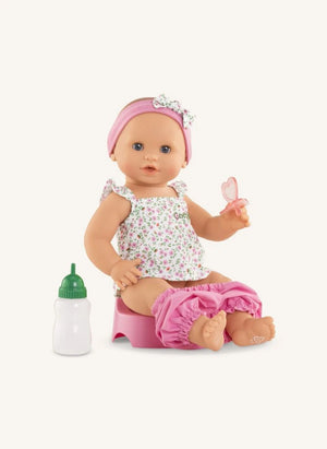 Corolle - Meine große Puppe - Emma macht ihr Geschäft | Rosa