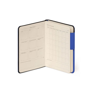 Legami - Unerlined Notizbuch mit monochromem Softcover - Eklektisches Blau - Mein Notizbuch