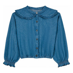 We Are Kids - Clara Denim Bluse | Blau