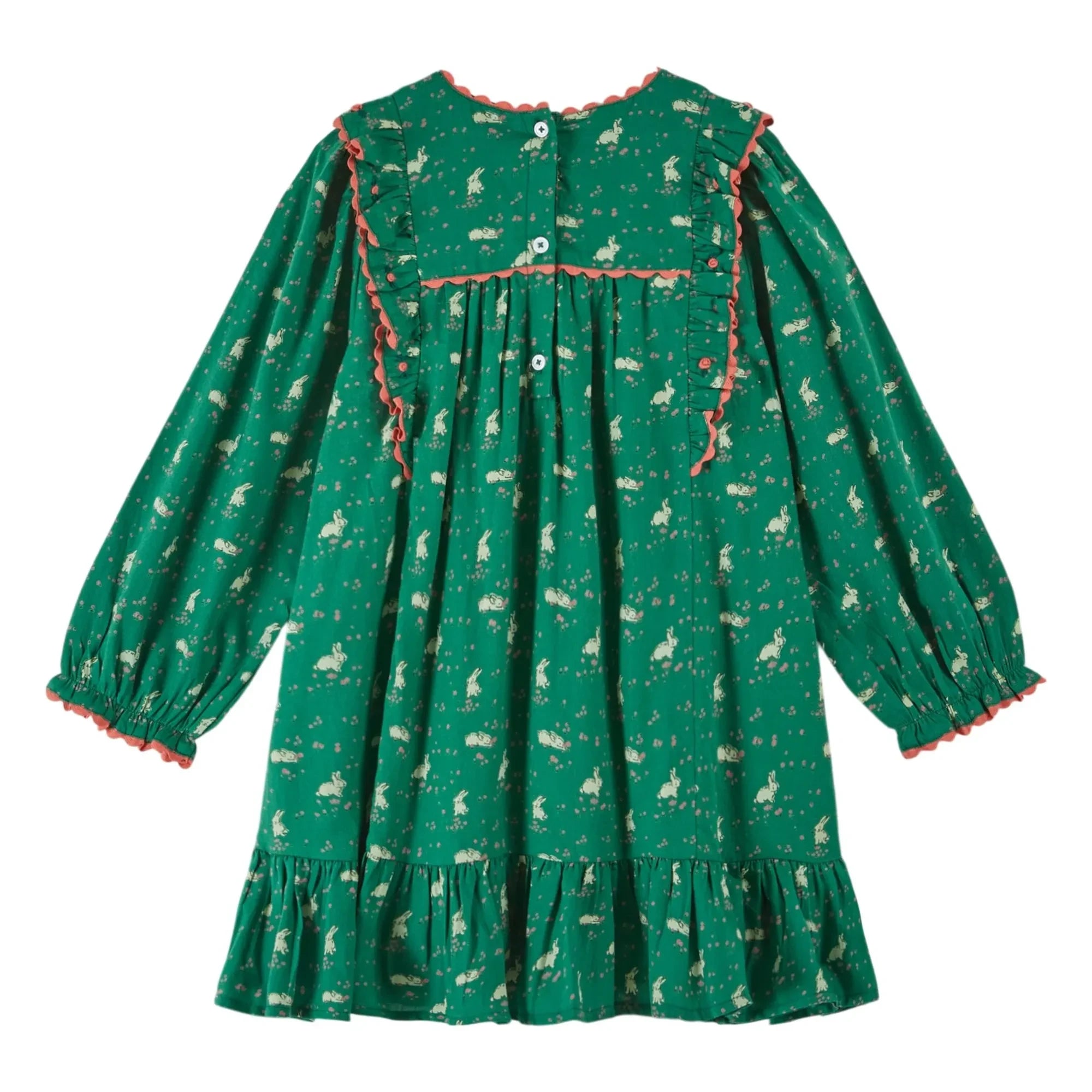 Emile et Ida - Kleid Lapinou | Grün