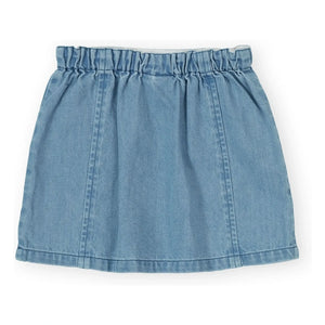Goldie + Ace - Erdbeer Chambray Rock | Blau