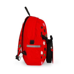 Legami - 2-in-1 Marienkäfer Rucksack mit abnehmbarem Frontfach - Sehr süß!