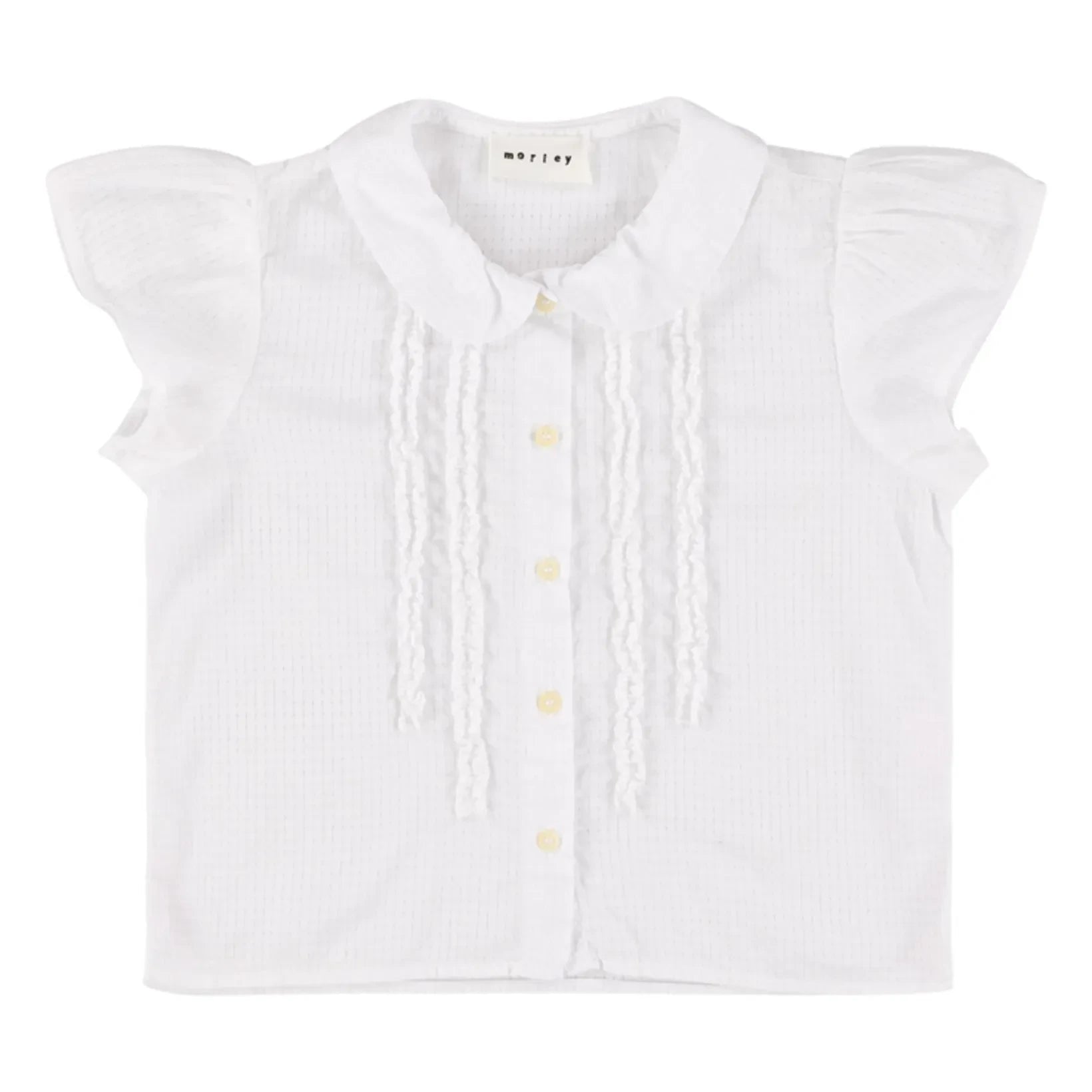 Morley - Bluse mit Xamari-Stickerei | Weiß