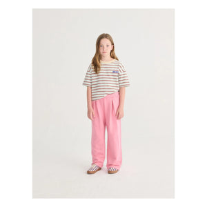 Bobo Choses - Bobo Choses Gestreiftes T-Shirt | Hellblau