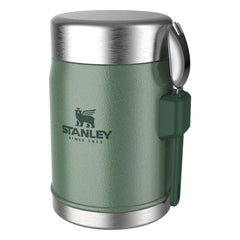 Stanley 1913 - Legendärer Isolierbehälter mit Löffel/Gabel 0,4 L | Grün