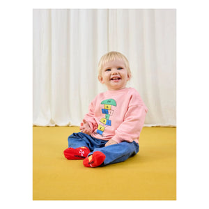 Bobo Choses - Marelle Bio-Baumwoll-Sweatshirt | Rosa