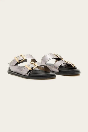 AllSaints Magda Stud Sandale aus Leder