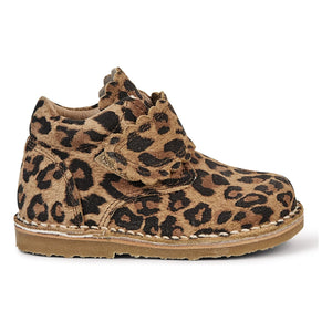Petit Nord - Scallop Leopar Spor Botlar | Kahverengi