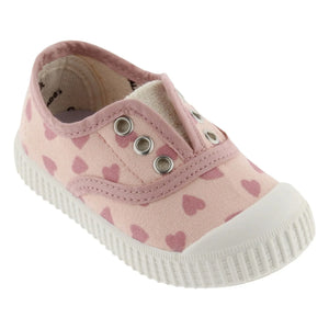 Victoria - Elastico Lona Hearts Sneakers | Staubrosa