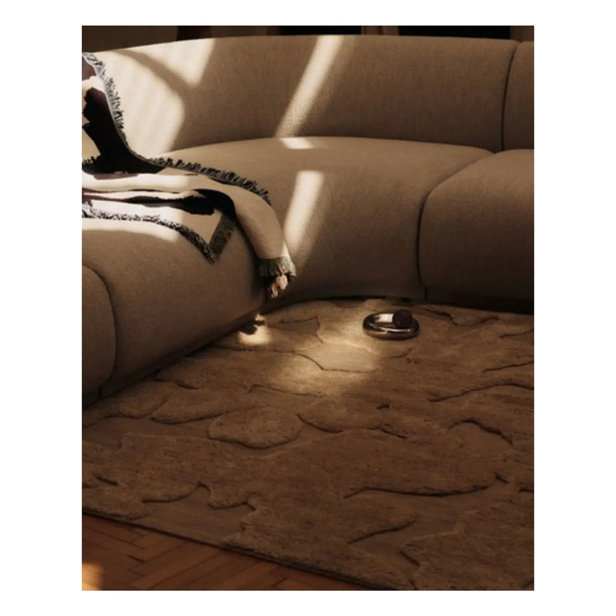 Ferm Living – Cilla Wollteppich | Rosa
