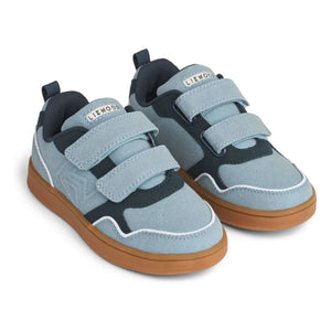 Liewood - Claudina Kontrast Çizikli Sneaker | Mavi