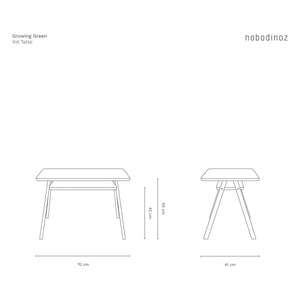 Nobodinoz - Wachsendes Grünes Büro | Blau