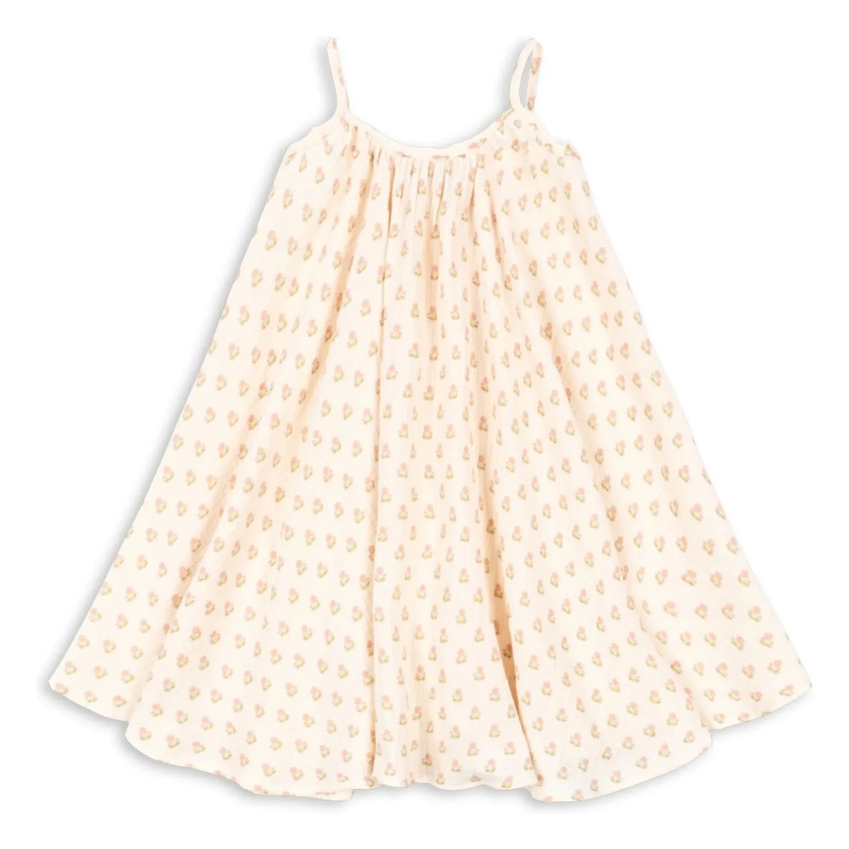 Konges Sløjd - Kokosnuss Bio-Baumwoll Bandeau-Kleid | Hellrosa