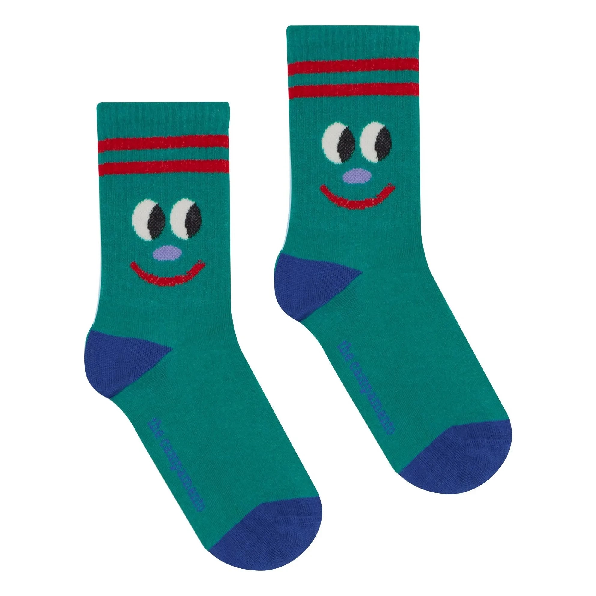 The Campamento - Lächelnde Socken | Grün