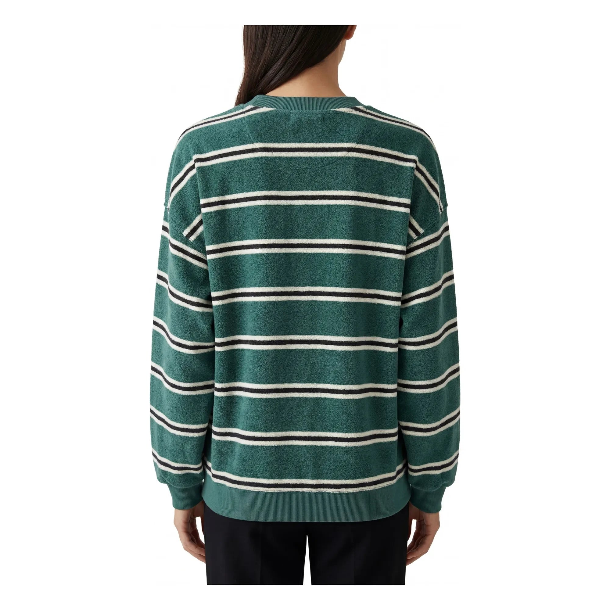 Hod - Sweat Marinière Victoire Baumwolle | Grün
