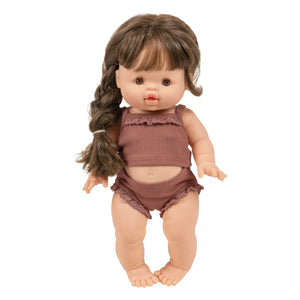 Minikane - Valentine Puppe im Rippstrick-Set