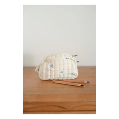 Soft Spot - Kosmetiktasche mit Blaubeeren aus Bio-Baumwolle