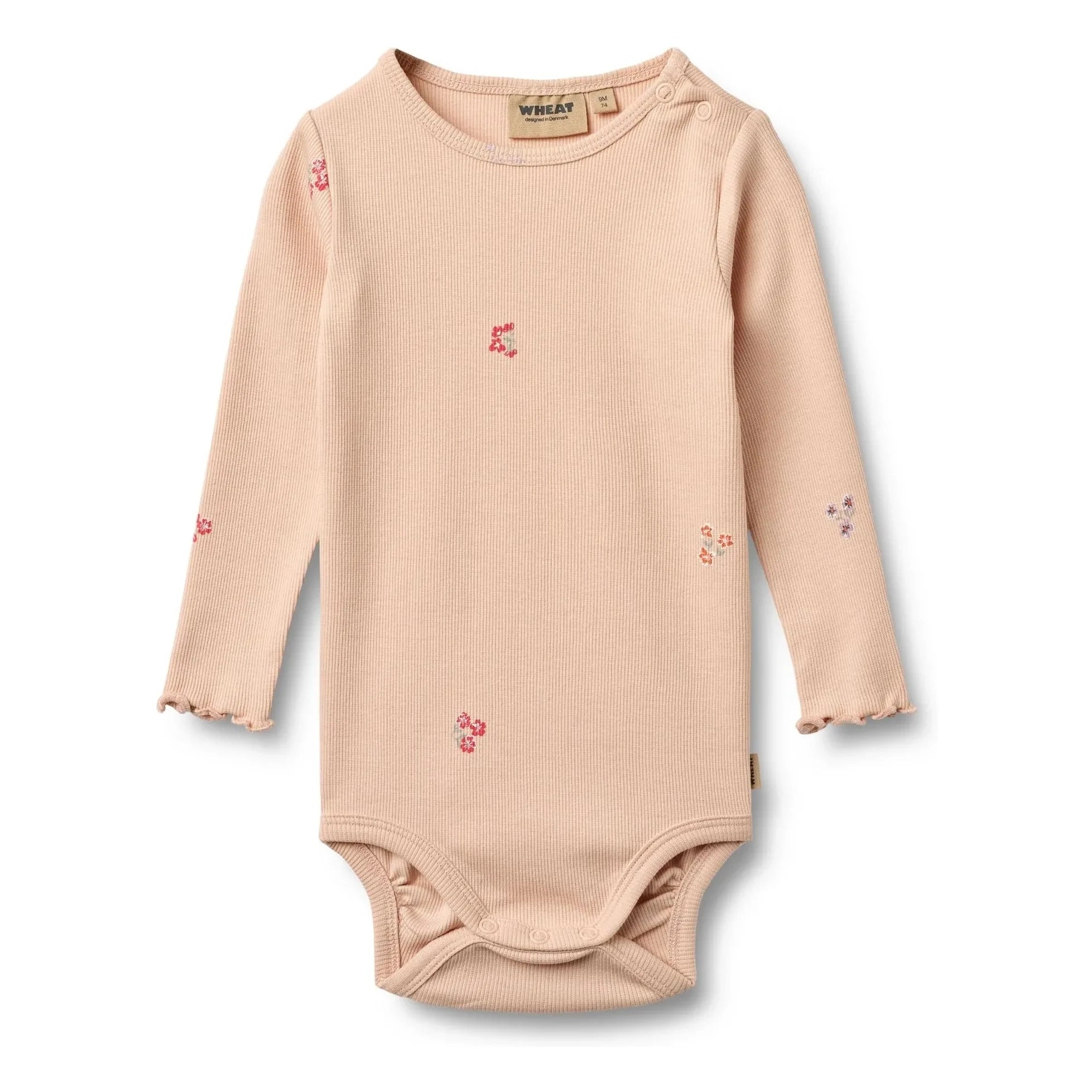 Wheat - Rie Body Flowers Bio-Baumwolle | Pfirsich