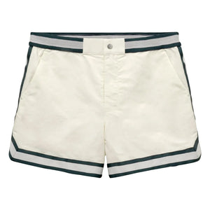 Ché Studios – Baller Badeshorts | Weiß - Creme