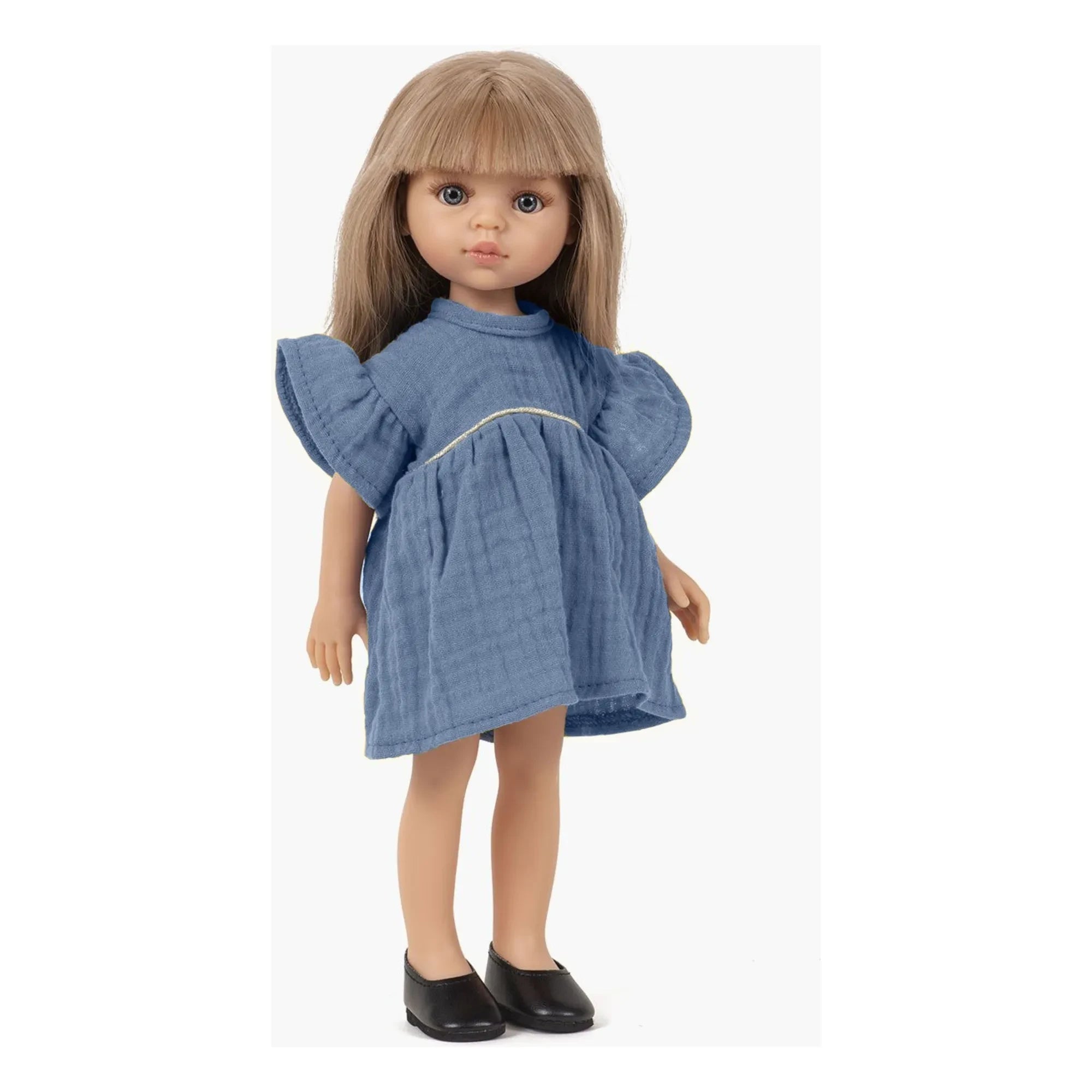 Minikane - Amigas Carla Puppe mit Gänseblümchenkleid | Blau