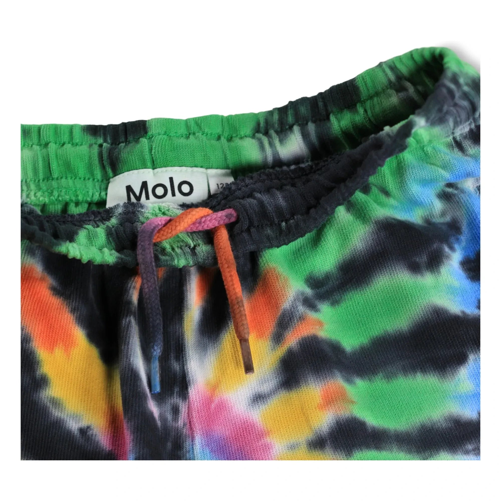 Molo - Amile Tie-Dye Bio-Baumwollshorts | Schwarz