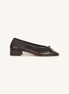 Bobbies - Agata Leder Ballerinas | Braun